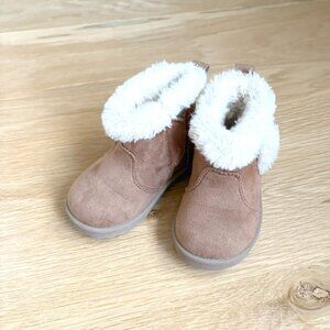 Wonder Nation Baby Faux -Ugg Booties